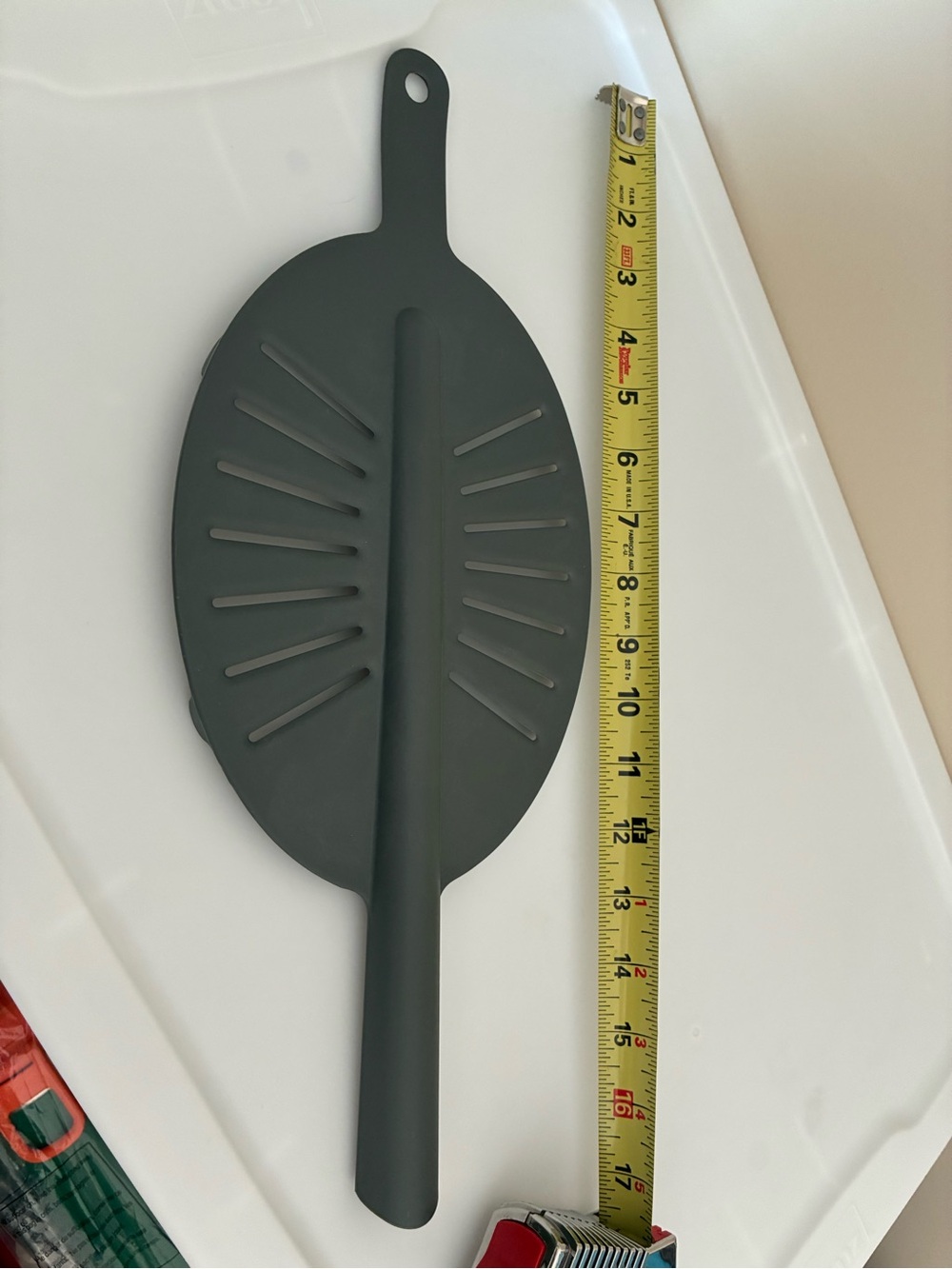 Pampered Chef Black Nylon Pan Drainer Strainer